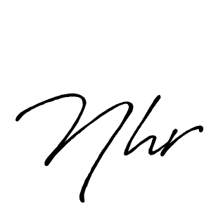 Once you've used our free online signature maker to create your best signature Antro_Vectra_Bolder style, it's time to enjoy all of the benefits that Nhr name signing documents. Nhr signature style 7 images and pictures png