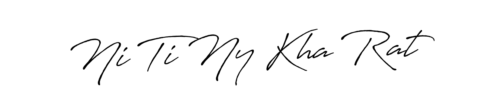 How to Draw Ni Ti Ny Kha Rat signature style? Antro_Vectra_Bolder is a latest design signature styles for name Ni Ti Ny Kha Rat. Ni Ti Ny Kha Rat signature style 7 images and pictures png