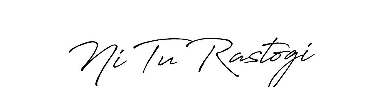 You can use this online signature creator to create a handwritten signature for the name Ni Tu Rastogi. This is the best online autograph maker. Ni Tu Rastogi signature style 7 images and pictures png