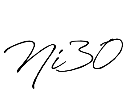 Make a beautiful signature design for name Ni30. Use this online signature maker to create a handwritten signature for free. Ni30 signature style 7 images and pictures png