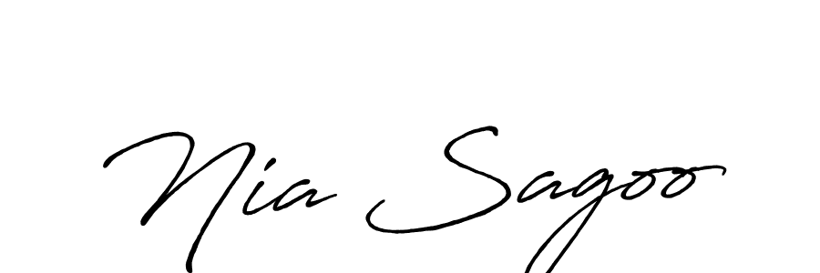 Make a beautiful signature design for name Nia Sagoo. Use this online signature maker to create a handwritten signature for free. Nia Sagoo signature style 7 images and pictures png