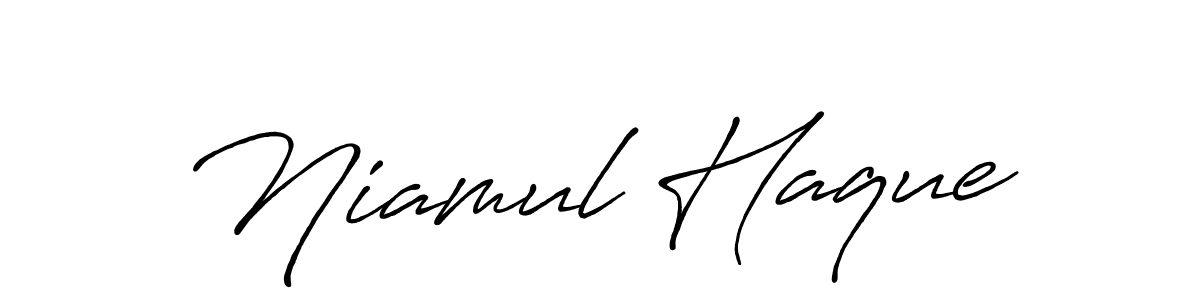 You can use this online signature creator to create a handwritten signature for the name Niamul Haque. This is the best online autograph maker. Niamul Haque signature style 7 images and pictures png