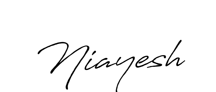 Use a signature maker to create a handwritten signature online. With this signature software, you can design (Antro_Vectra_Bolder) your own signature for name Niayesh. Niayesh signature style 7 images and pictures png