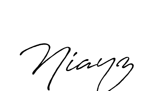 Antro_Vectra_Bolder is a professional signature style that is perfect for those who want to add a touch of class to their signature. It is also a great choice for those who want to make their signature more unique. Get Niayz name to fancy signature for free. Niayz signature style 7 images and pictures png