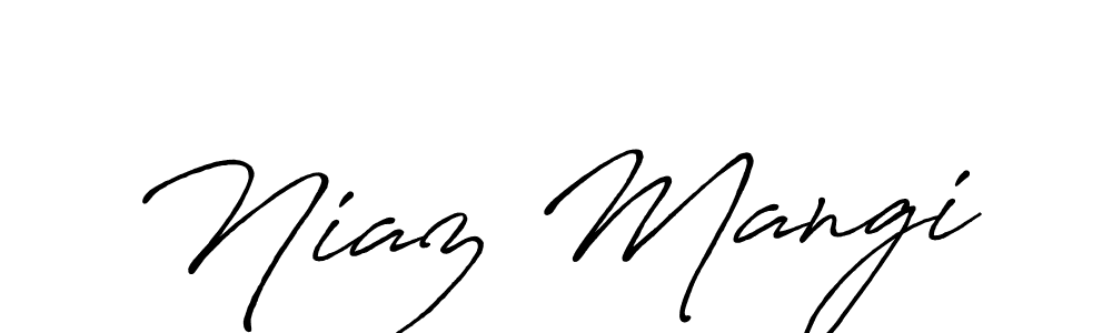 The best way (Antro_Vectra_Bolder) to make a short signature is to pick only two or three words in your name. The name Niaz Mangi include a total of six letters. For converting this name. Niaz Mangi signature style 7 images and pictures png