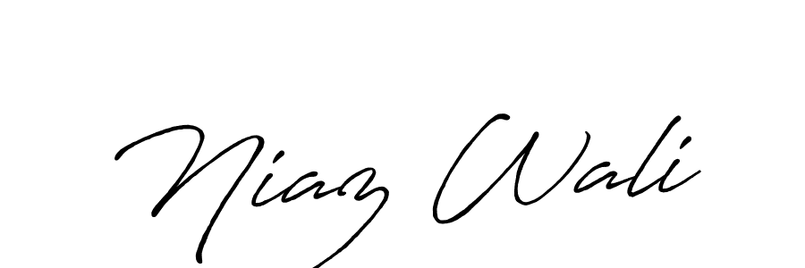 Make a beautiful signature design for name Niaz Wali. Use this online signature maker to create a handwritten signature for free. Niaz Wali signature style 7 images and pictures png