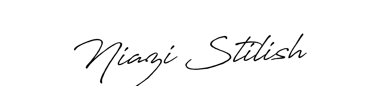 Here are the top 10 professional signature styles for the name Niazi Stilish. These are the best autograph styles you can use for your name. Niazi Stilish signature style 7 images and pictures png