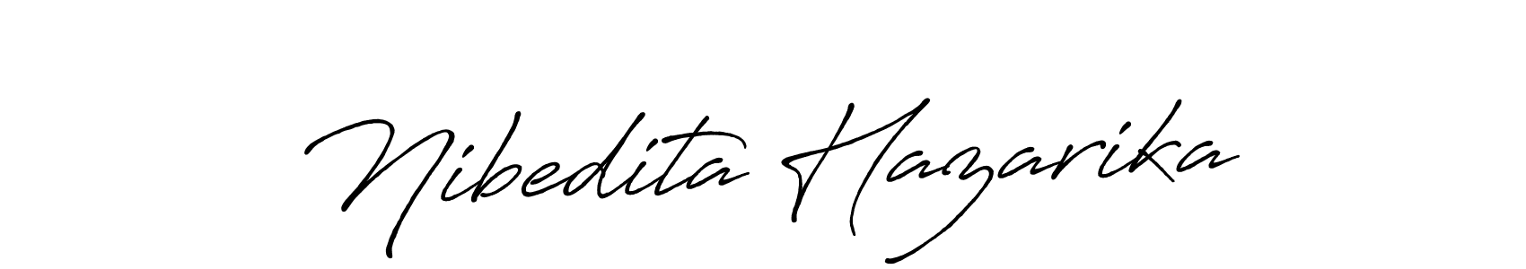 Antro_Vectra_Bolder is a professional signature style that is perfect for those who want to add a touch of class to their signature. It is also a great choice for those who want to make their signature more unique. Get Nibedita Hazarika name to fancy signature for free. Nibedita Hazarika signature style 7 images and pictures png