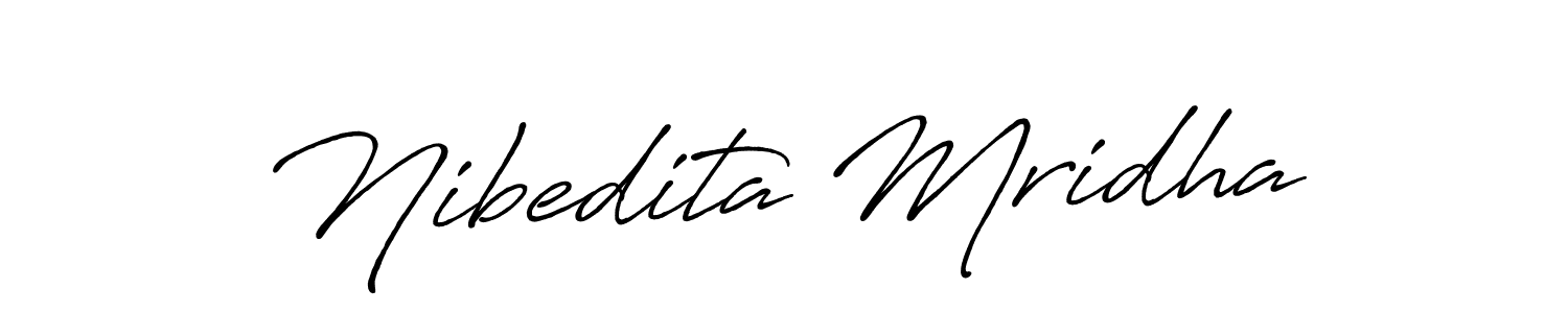 How to Draw Nibedita Mridha signature style? Antro_Vectra_Bolder is a latest design signature styles for name Nibedita Mridha. Nibedita Mridha signature style 7 images and pictures png