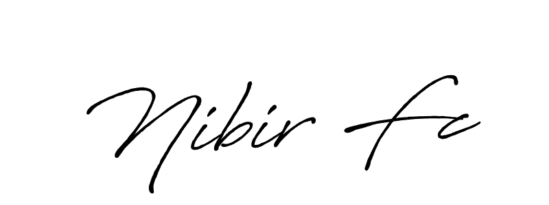 Once you've used our free online signature maker to create your best signature Antro_Vectra_Bolder style, it's time to enjoy all of the benefits that Nibir Fc name signing documents. Nibir Fc signature style 7 images and pictures png