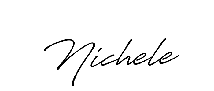 See photos of Nichele official signature by Spectra . Check more albums & portfolios. Read reviews & check more about Antro_Vectra_Bolder font. Nichele signature style 7 images and pictures png