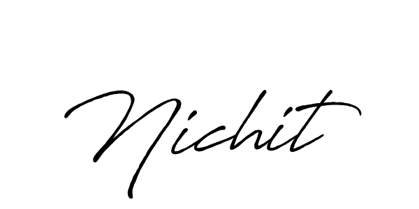 Best and Professional Signature Style for Nichit. Antro_Vectra_Bolder Best Signature Style Collection. Nichit signature style 7 images and pictures png