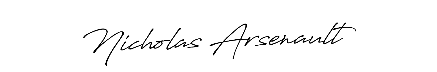 How to make Nicholas Arsenault signature? Antro_Vectra_Bolder is a professional autograph style. Create handwritten signature for Nicholas Arsenault name. Nicholas Arsenault signature style 7 images and pictures png