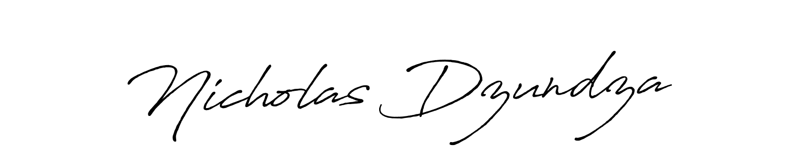 Design your own signature with our free online signature maker. With this signature software, you can create a handwritten (Antro_Vectra_Bolder) signature for name Nicholas Dzundza. Nicholas Dzundza signature style 7 images and pictures png