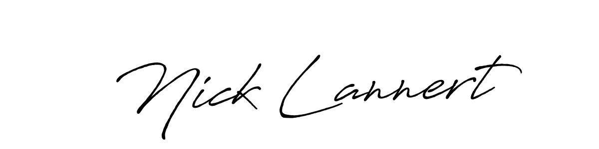 Make a beautiful signature design for name Nick Lannert. Use this online signature maker to create a handwritten signature for free. Nick Lannert signature style 7 images and pictures png