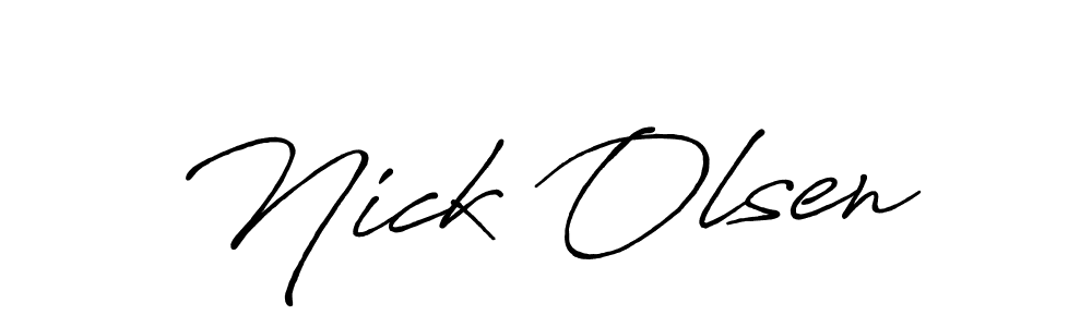 See photos of Nick Olsen official signature by Spectra . Check more albums & portfolios. Read reviews & check more about Antro_Vectra_Bolder font. Nick Olsen signature style 7 images and pictures png