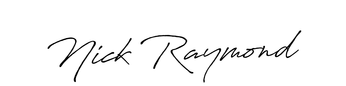 The best way (Antro_Vectra_Bolder) to make a short signature is to pick only two or three words in your name. The name Nick Raymond include a total of six letters. For converting this name. Nick Raymond signature style 7 images and pictures png