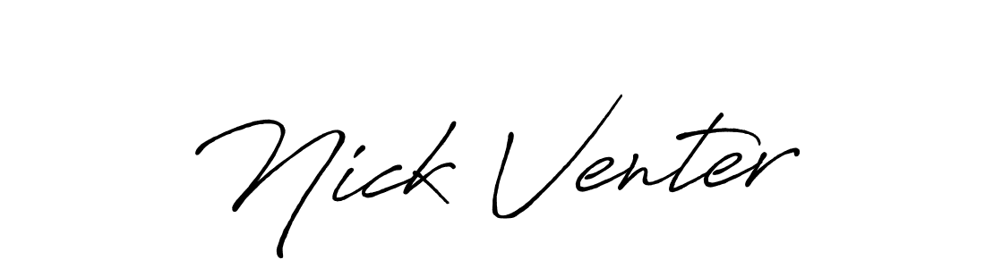 Make a short Nick Venter signature style. Manage your documents anywhere anytime using Antro_Vectra_Bolder. Create and add eSignatures, submit forms, share and send files easily. Nick Venter signature style 7 images and pictures png