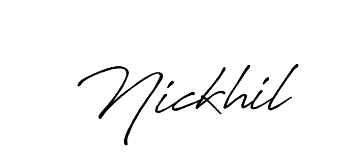 See photos of Nickhil official signature by Spectra . Check more albums & portfolios. Read reviews & check more about Antro_Vectra_Bolder font. Nickhil signature style 7 images and pictures png