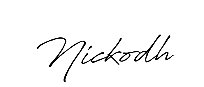 Also You can easily find your signature by using the search form. We will create Nickodh name handwritten signature images for you free of cost using Antro_Vectra_Bolder sign style. Nickodh signature style 7 images and pictures png