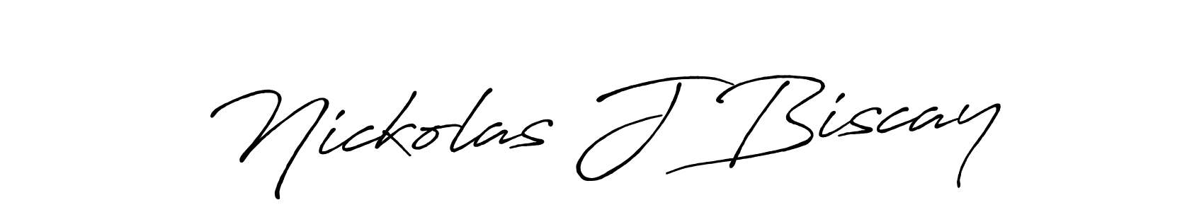 Make a short Nickolas J Biscay signature style. Manage your documents anywhere anytime using Antro_Vectra_Bolder. Create and add eSignatures, submit forms, share and send files easily. Nickolas J Biscay signature style 7 images and pictures png