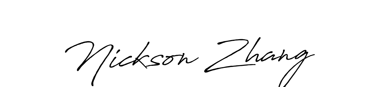 It looks lik you need a new signature style for name Nickson Zhang. Design unique handwritten (Antro_Vectra_Bolder) signature with our free signature maker in just a few clicks. Nickson Zhang signature style 7 images and pictures png