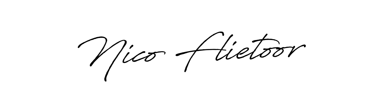 Also we have Nico Flietoor name is the best signature style. Create professional handwritten signature collection using Antro_Vectra_Bolder autograph style. Nico Flietoor signature style 7 images and pictures png