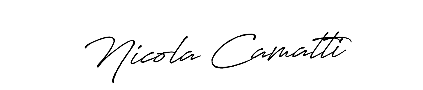 How to Draw Nicola Camatti signature style? Antro_Vectra_Bolder is a latest design signature styles for name Nicola Camatti. Nicola Camatti signature style 7 images and pictures png