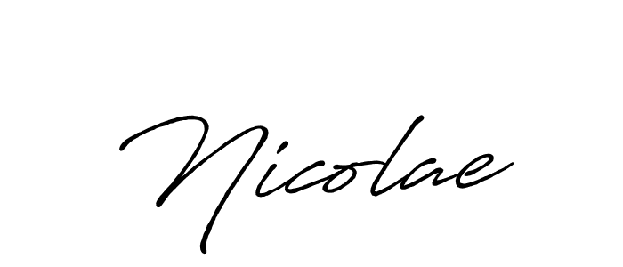 Also we have Nicolae name is the best signature style. Create professional handwritten signature collection using Antro_Vectra_Bolder autograph style. Nicolae signature style 7 images and pictures png