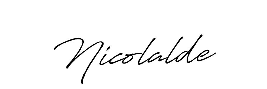 Check out images of Autograph of Nicolalde name. Actor Nicolalde Signature Style. Antro_Vectra_Bolder is a professional sign style online. Nicolalde signature style 7 images and pictures png