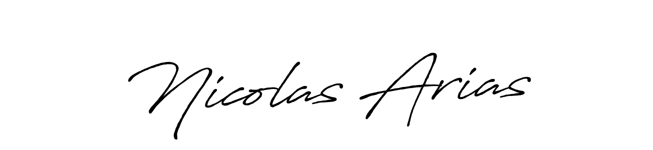 You should practise on your own different ways (Antro_Vectra_Bolder) to write your name (Nicolas Arias) in signature. don't let someone else do it for you. Nicolas Arias signature style 7 images and pictures png