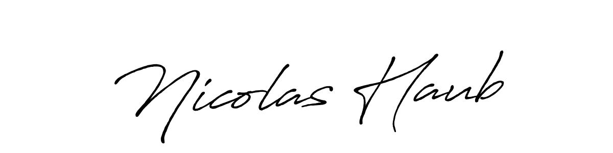 Also You can easily find your signature by using the search form. We will create Nicolas Haub name handwritten signature images for you free of cost using Antro_Vectra_Bolder sign style. Nicolas Haub signature style 7 images and pictures png