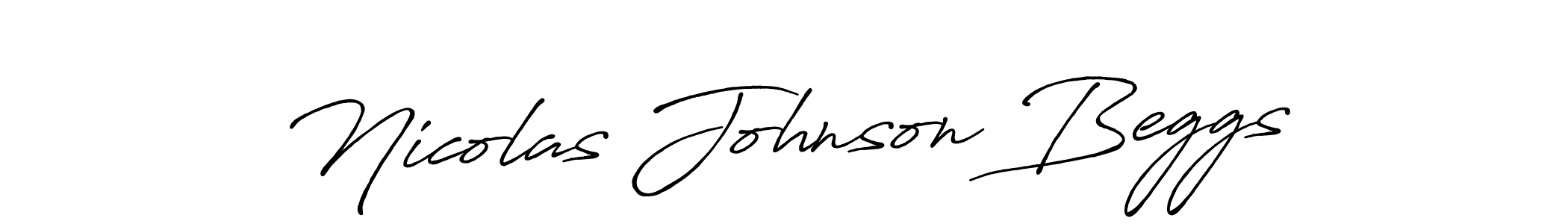 Also we have Nicolas Johnson Beggs name is the best signature style. Create professional handwritten signature collection using Antro_Vectra_Bolder autograph style. Nicolas Johnson Beggs signature style 7 images and pictures png