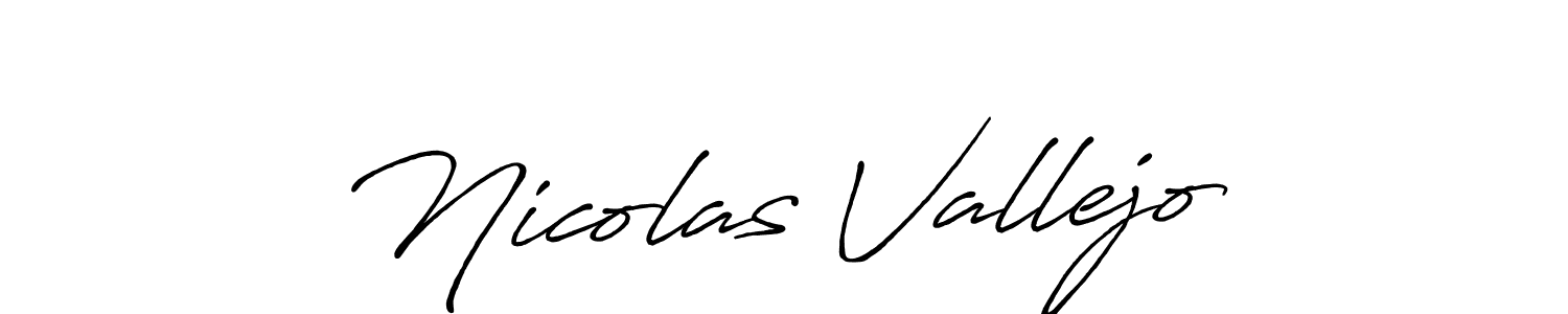 How to Draw Nicolas Vallejo signature style? Antro_Vectra_Bolder is a latest design signature styles for name Nicolas Vallejo. Nicolas Vallejo signature style 7 images and pictures png