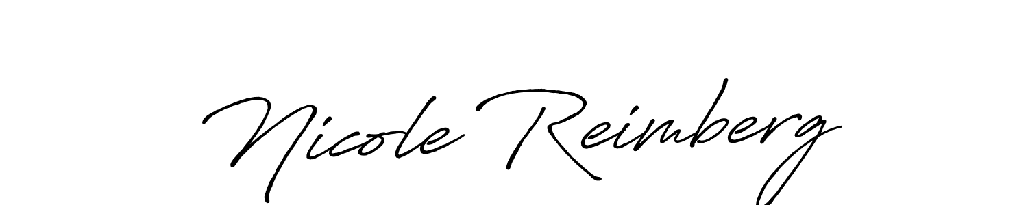 How to Draw Nicole Reimberg signature style? Antro_Vectra_Bolder is a latest design signature styles for name Nicole Reimberg. Nicole Reimberg signature style 7 images and pictures png