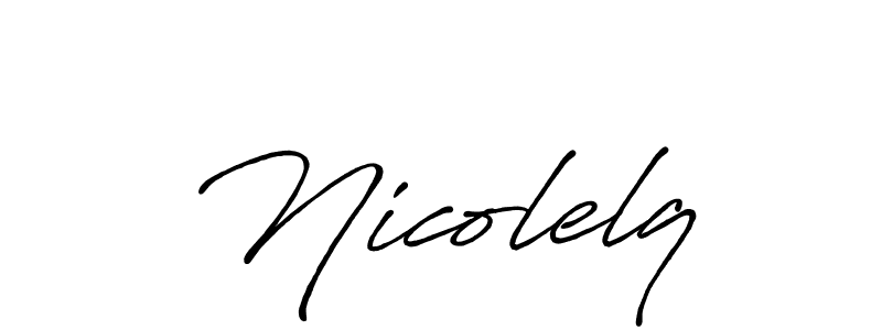 Check out images of Autograph of Nicolelq name. Actor Nicolelq Signature Style. Antro_Vectra_Bolder is a professional sign style online. Nicolelq signature style 7 images and pictures png