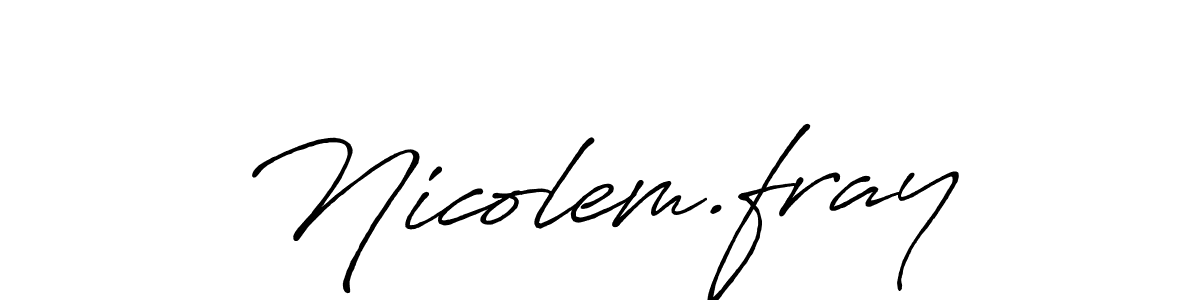 You can use this online signature creator to create a handwritten signature for the name Nicolem.fray. This is the best online autograph maker. Nicolem.fray signature style 7 images and pictures png