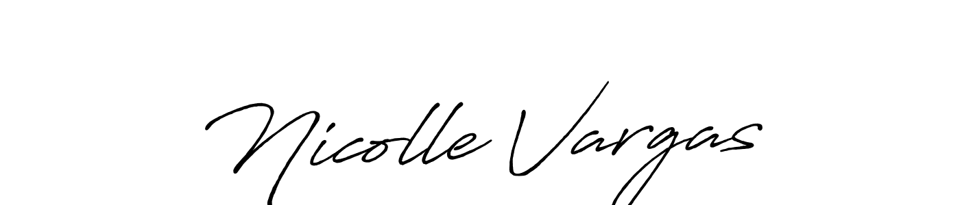 How to Draw Nicolle Vargas signature style? Antro_Vectra_Bolder is a latest design signature styles for name Nicolle Vargas. Nicolle Vargas signature style 7 images and pictures png