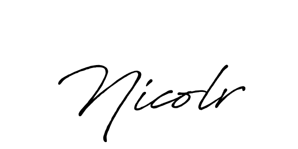 How to Draw Nicolr signature style? Antro_Vectra_Bolder is a latest design signature styles for name Nicolr. Nicolr signature style 7 images and pictures png