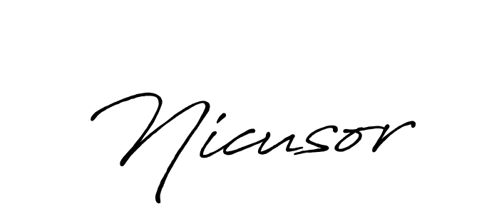 Also You can easily find your signature by using the search form. We will create Nicusor name handwritten signature images for you free of cost using Antro_Vectra_Bolder sign style. Nicusor signature style 7 images and pictures png