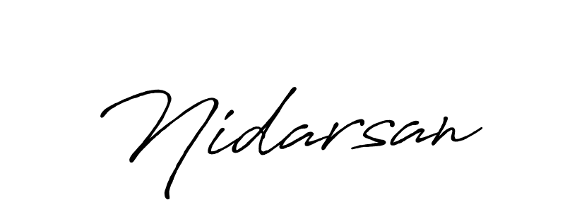 You can use this online signature creator to create a handwritten signature for the name Nidarsan. This is the best online autograph maker. Nidarsan signature style 7 images and pictures png