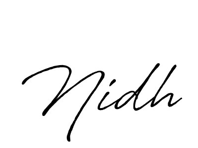 How to Draw Nidh signature style? Antro_Vectra_Bolder is a latest design signature styles for name Nidh. Nidh signature style 7 images and pictures png