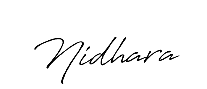 How to Draw Nidhara signature style? Antro_Vectra_Bolder is a latest design signature styles for name Nidhara. Nidhara signature style 7 images and pictures png