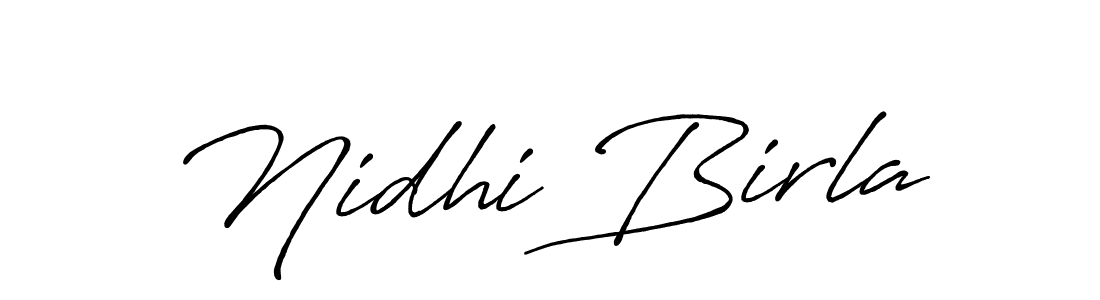 Once you've used our free online signature maker to create your best signature Antro_Vectra_Bolder style, it's time to enjoy all of the benefits that Nidhi Birla name signing documents. Nidhi Birla signature style 7 images and pictures png