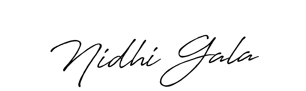 Once you've used our free online signature maker to create your best signature Antro_Vectra_Bolder style, it's time to enjoy all of the benefits that Nidhi Gala name signing documents. Nidhi Gala signature style 7 images and pictures png