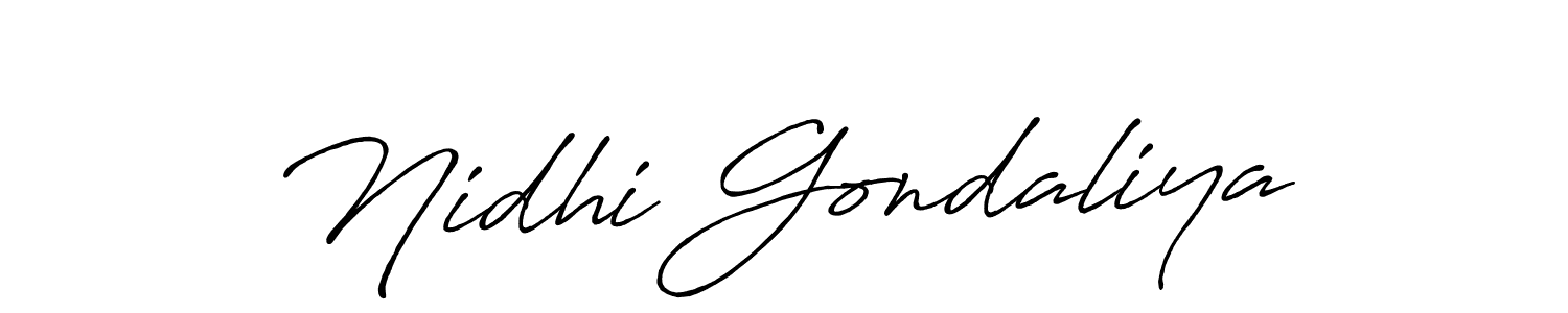 This is the best signature style for the Nidhi Gondaliya name. Also you like these signature font (Antro_Vectra_Bolder). Mix name signature. Nidhi Gondaliya signature style 7 images and pictures png