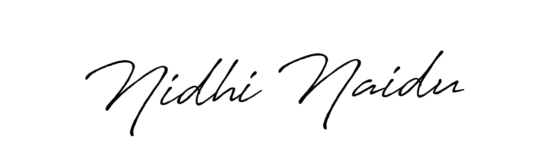 You can use this online signature creator to create a handwritten signature for the name Nidhi Naidu. This is the best online autograph maker. Nidhi Naidu signature style 7 images and pictures png