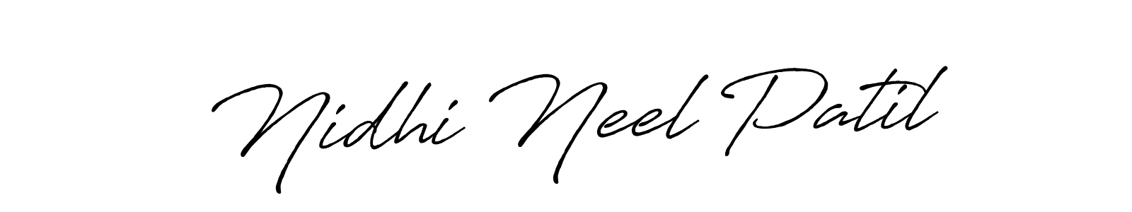 Best and Professional Signature Style for Nidhi Neel Patil. Antro_Vectra_Bolder Best Signature Style Collection. Nidhi Neel Patil signature style 7 images and pictures png