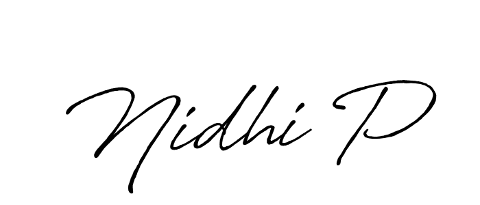 Make a short Nidhi P signature style. Manage your documents anywhere anytime using Antro_Vectra_Bolder. Create and add eSignatures, submit forms, share and send files easily. Nidhi P signature style 7 images and pictures png