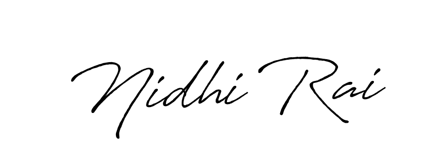if you are searching for the best signature style for your name Nidhi Rai. so please give up your signature search. here we have designed multiple signature styles  using Antro_Vectra_Bolder. Nidhi Rai signature style 7 images and pictures png
